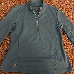 GGblue quarter zip